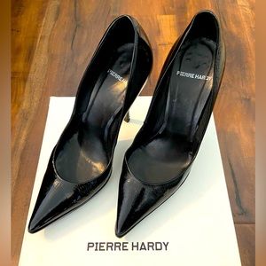 Pierre Hardy black patent pumps - Size 37 - or US 6.5